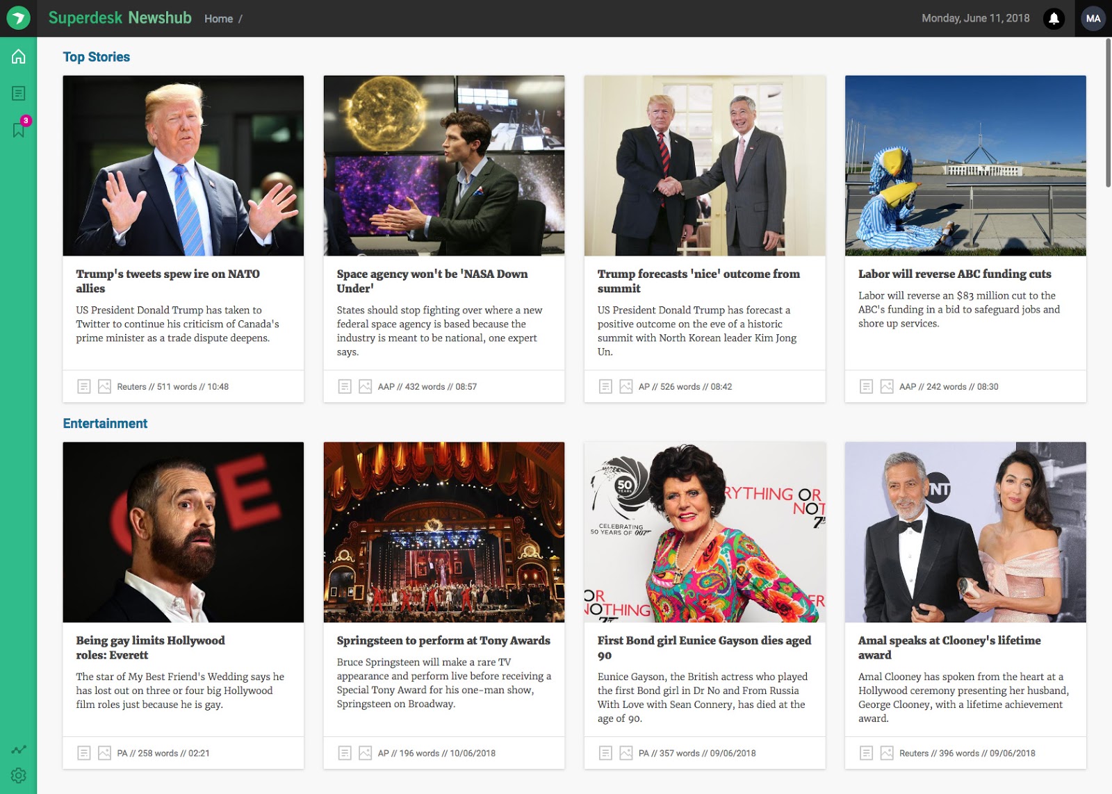 Superdesk Newshub: a Newsroom that Fits in Your Pocket