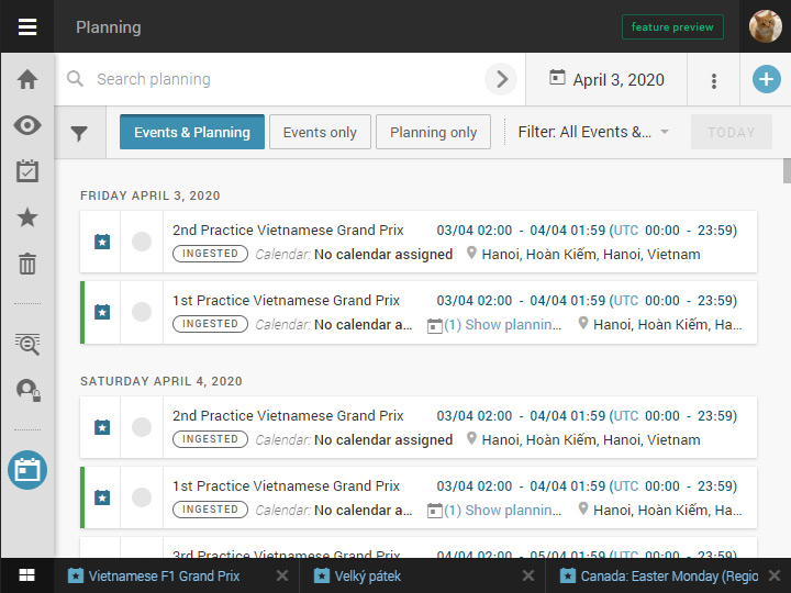 Planning Component