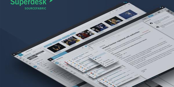 The Superdesk interface