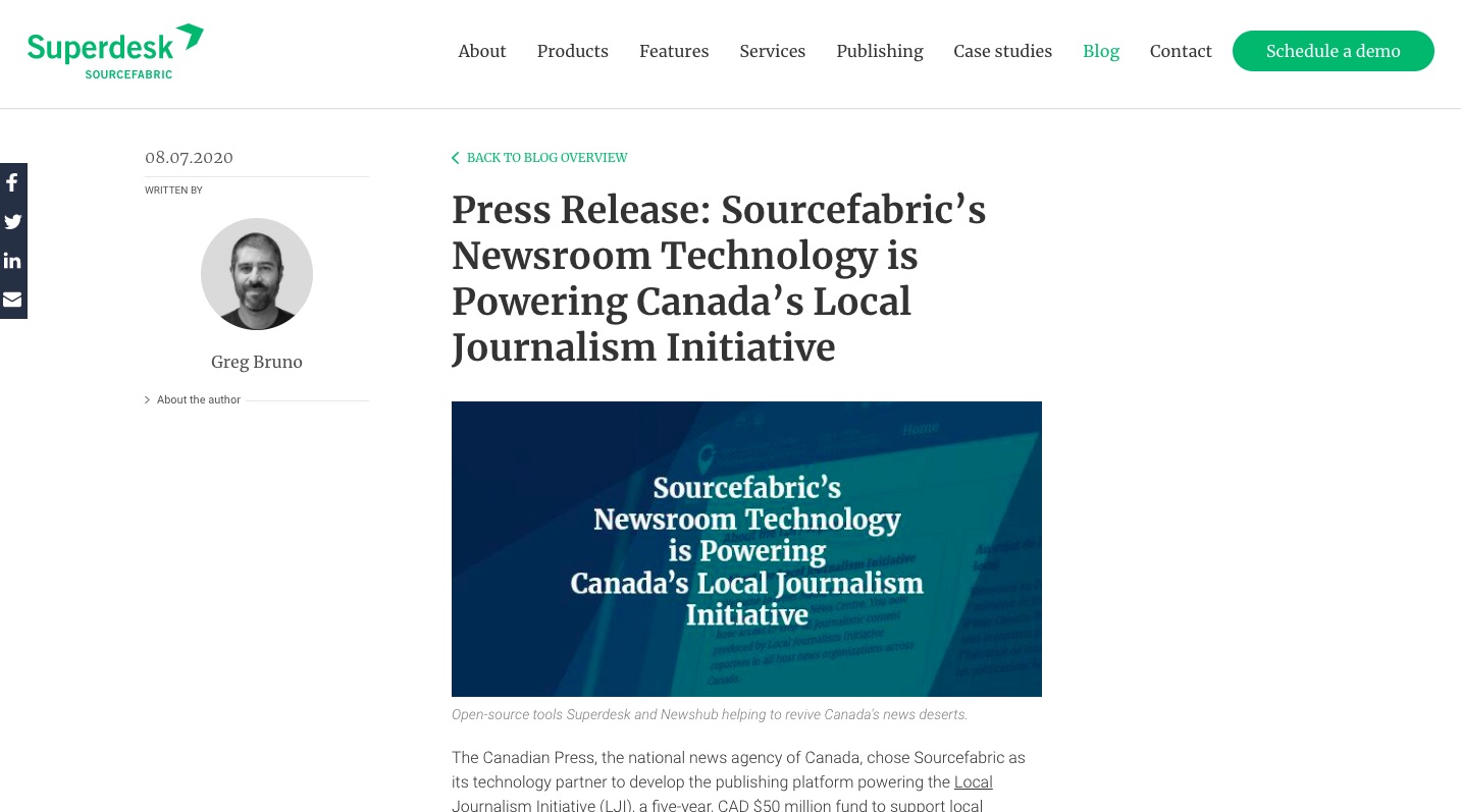Our newly published content online.