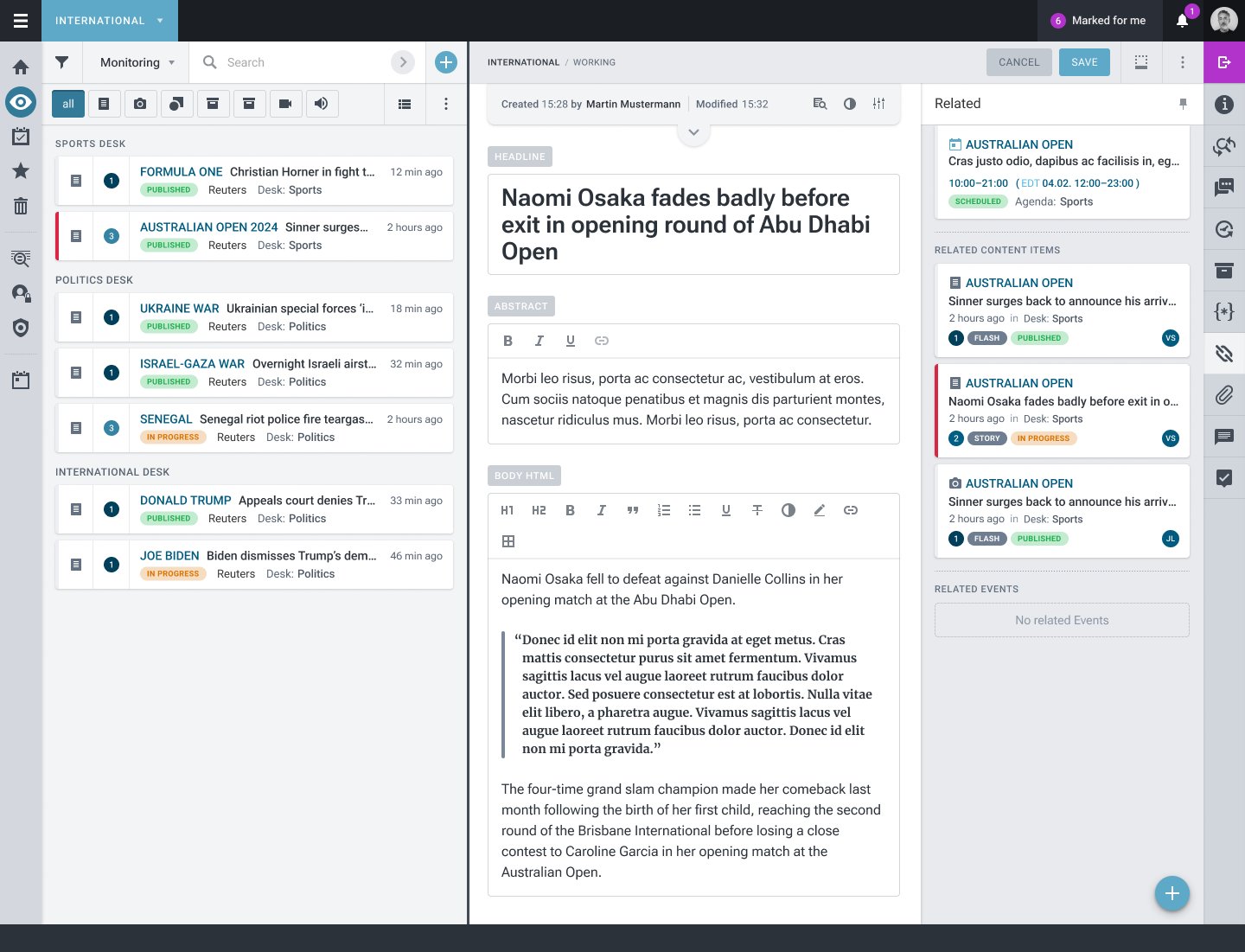 STT's new planning widget